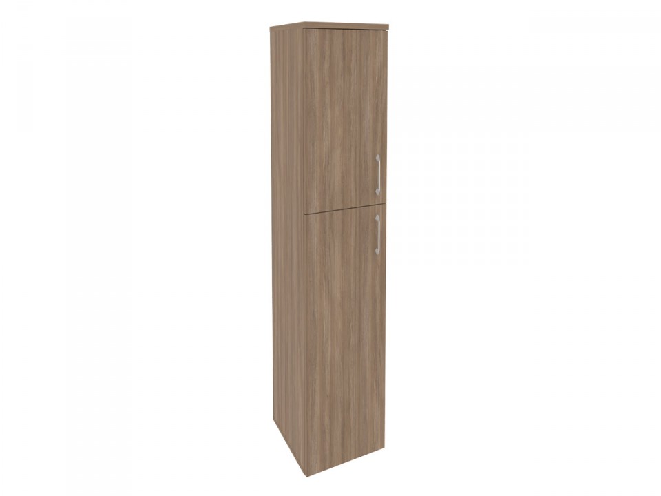 Офисная мебель ONIX O.SU-1.8(L/R) Шкаф высокий узкий (1 средний фасад ЛДСП + 1 низкий ЛДСП)