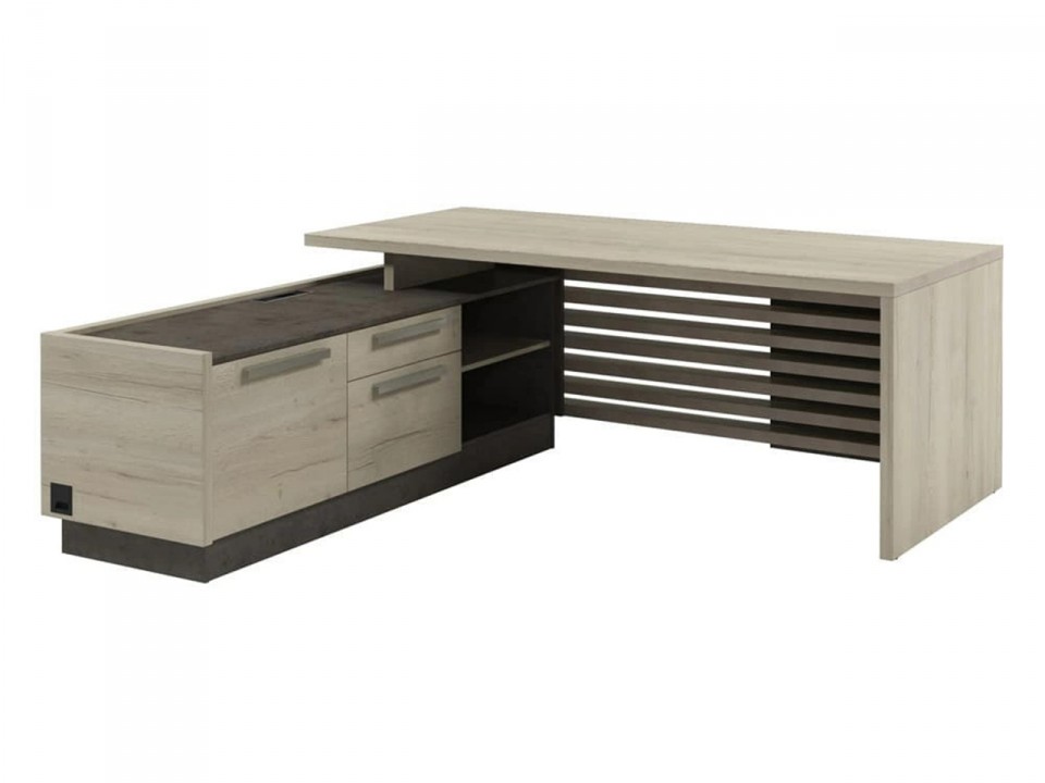 Кабинет руководителя Vestar Z-220л.1000 (лев.) Стол руководителя с тумбой с розеткой