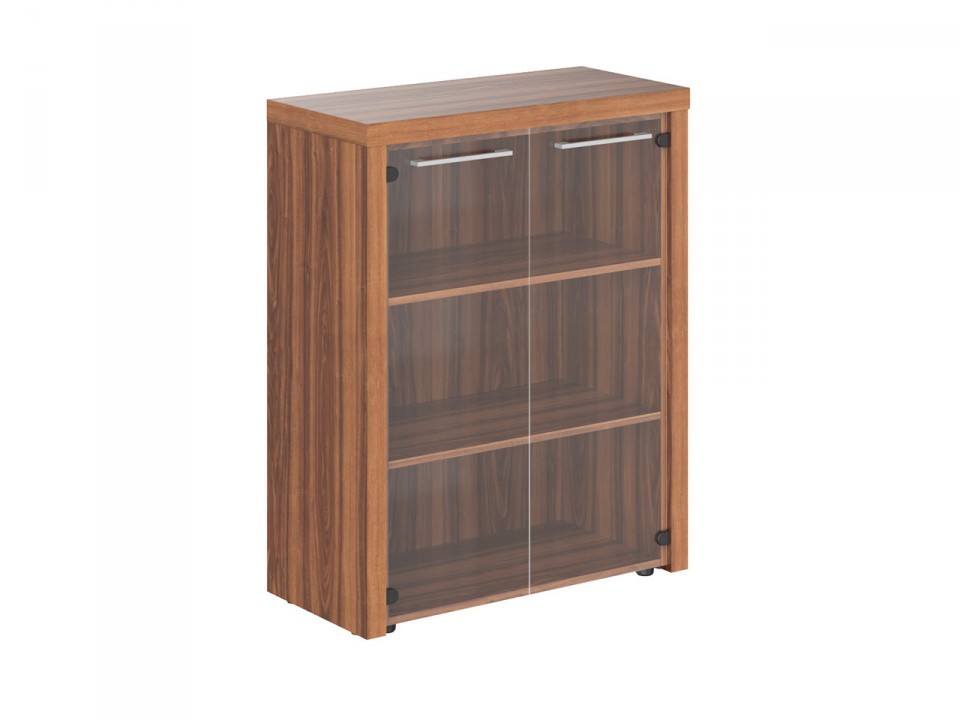 Кабинет руководителя ZENN ZMC85.2 Шкаф средний со стеклом и топом